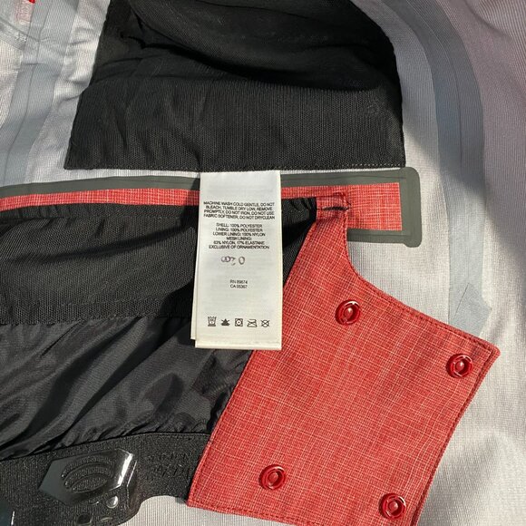 Mountain Hardwear Dry.Q Asymmetric Water Proof Jacket mens size small - Picture 7 of 9